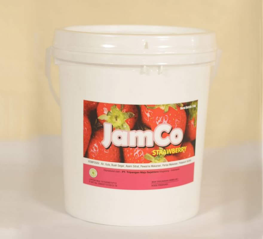 Aplikasi Produk Jamco Strawberry